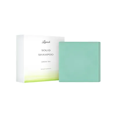 Шампунь твердий Lapush Green Tea, 70 г