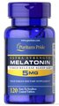 Мелатонін Puritan's Pride Melatonin 5 мг, 120 таблеток
