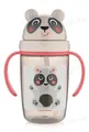 Кружка Canpol babies Hello Little з силіконовою трубочкою, бежева, 56/500_bei, 400 мл