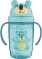 Кружка Canpol babies Hello Little з силіконовою трубочкою, бірюзова, 56/500_tur, 400 мл
