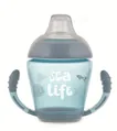 Кружка-непроливайка Canpol babies Sea Life з м'яким силіконовим носиком, сіра, 56/501_grey, 230 мл