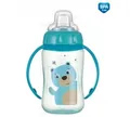 Кружка Canpol babies Cute Animals тренувальна з силіконовим носиком, ведмедик, бірюзова, 56/512_tur, 320 мл