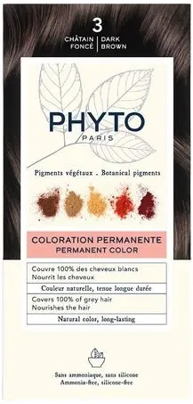 Крем-фарба Phyto Phytocolor, тон 3 темний шатен