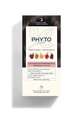 Крем-фарба Phyto Phytocolor, тон 3 темний шатен