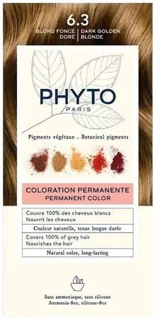 Крем-фарба Phyto Phytocolor, тон 6.3 темно-русий золотистий