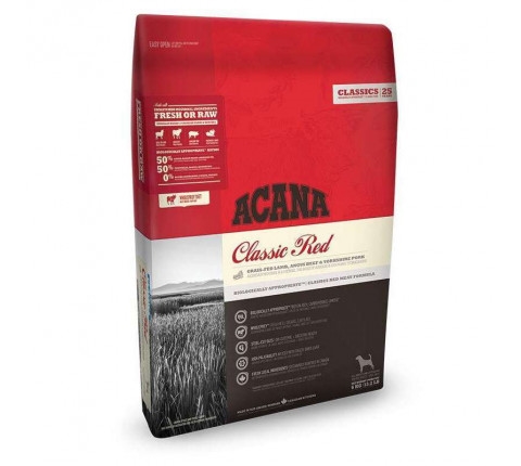 Корм сухой для собак всех пород ACANA Classic Red, 9,7 кг