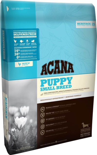 Корм сухой для щенков мелких пород ACANA Puppy Small Breed, 2 кг