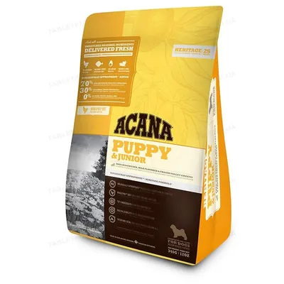 Корм сухий для цуценят середніх порід ACANA Puppy & Junior, 340 г
