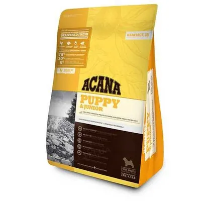 Корм сухий для цуценят середніх порід ACANA Puppy & Junior, 2 кг