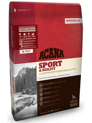 Корм сухий для активних собак ACANA Sport&Agility, 17 кг