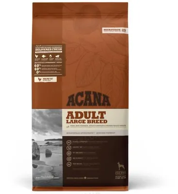 Корм сухий для собак великих порід ACANA Adult Large Breed, 17 кг