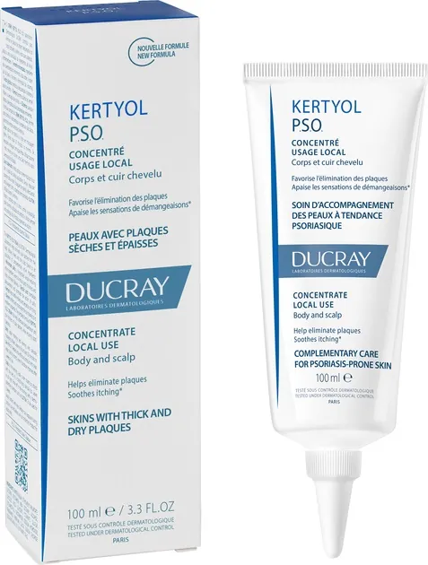 Концентрат Ducray Kertyol P.S.O. для локального застосування, 100 мл