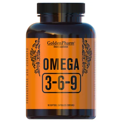 Омега 3-6-9 Golden Pharm 1010 мг капсули №90