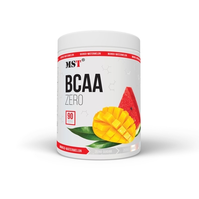 Комплекс аминокислот MST Nutrition BCAA Zero манго-арбуз, 90 порций, 540 г