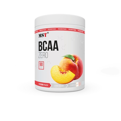 Комплекс аминокислот MST Nutrition BCAA Zero персик, 90 порций, 540 г