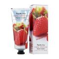 Крем для рук FarmStay Visible Difference Strawberry с экстрактом клубники, 100 мл