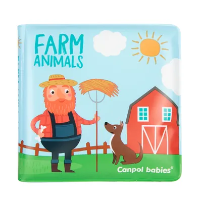 Іграшка-книжка Canpol babies Farm Animals 2/083_farm м'яка пищалка