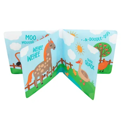 Іграшка-книжка Canpol babies Farm Animals 2/083_farm м'яка пищалка