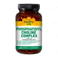 Соєвий лецитин Country Life Фосфатидилхолін комплекс (Phosphatidyl Choline Complex) 1200 мг, 200 капсул