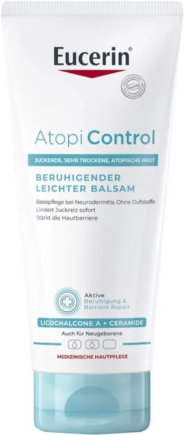 Бальзам для тіла Eucerin AtopiControl для сухої та атопічної шкіри (87945), 200 мл