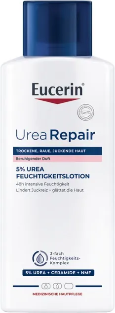 Лосьйон для тіла Eucerin Urea Repair 5% зволожуючий для сухої шкіри з ніжним парфумом (83562), 250 мл