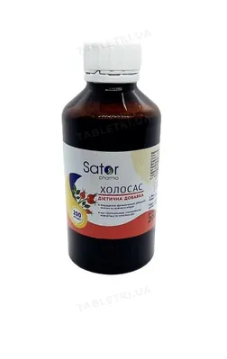 Холосас Плюс Sator pharma сироп по 200 мл у флак.