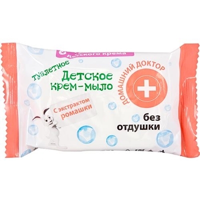 Крем-мыло детское Домашний Доктор, без отдушки, 70 г