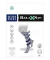 Гольфи компресійні чоловічі Relaxsan Cotton Socks бавовна 140 den, компресія 18-22, колір чорний, розмір 2
