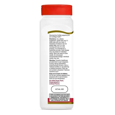 Глюкозамін 21st Century Glucosamine Relief 1000 мг таблетки №120