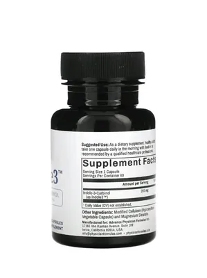 Індол-3-карбінол Advance Physician Formulas Indole-3-carbinol 200 мг, 60 вегетаріанських капсул