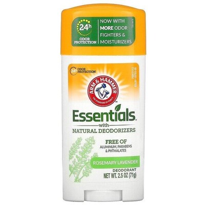 Дезодорант стик Essentials Arm & Hammer Натуральный розмарин и лаванда, 71 г