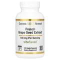 Екстракт кісточок французького винограду California Gold Nutrition French Grape Seed Extract 100 мг вег. капсули №120