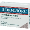 Левофлокс таблетки, п/плен. обол. по 500 мг №5