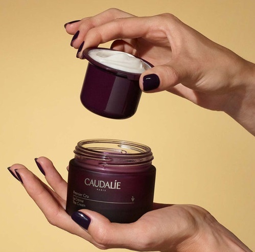Крем для обличчя Caudalie Premier Cru Riche насичений омолоджуючий, змінний блок, 50 мл
