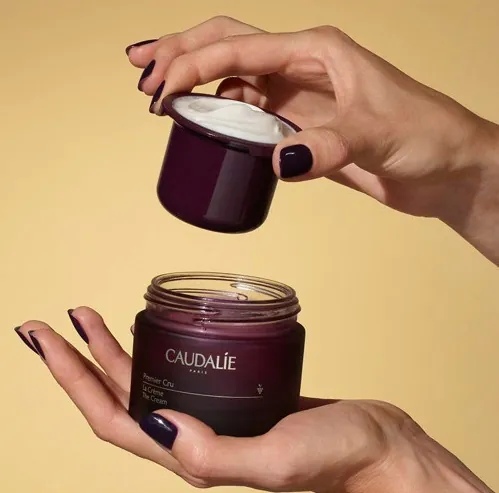 Крем для обличчя Caudalie Premier Cru Riche насичений омолоджуючий, змінний блок, 50 мл