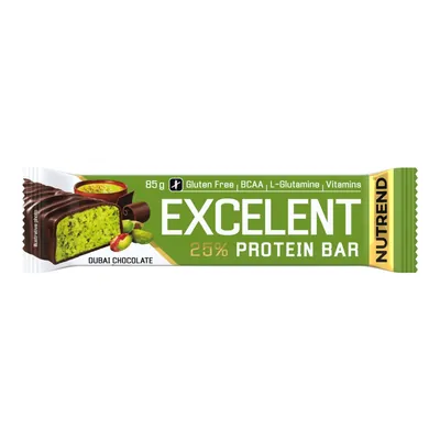 Батончик протеїновий Nutrend Excelent Protein Bar дубайський шоколад, 85 г