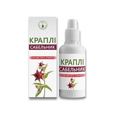 Сабельник капли по 30 мл во флак.