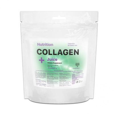 Коллаген AB PRO EntherMeal COLLAGEN JUICE Мохито, 15 саше по 5 г