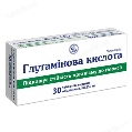 Глутамінова кислота таблетки, в/плів. обол. по 0.25 г №30 (10х3)