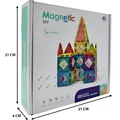 Конструктор магнітний Clever Magnetic DIY Будівельні блоки, різнобарвний, 48 деталей, 4+ років