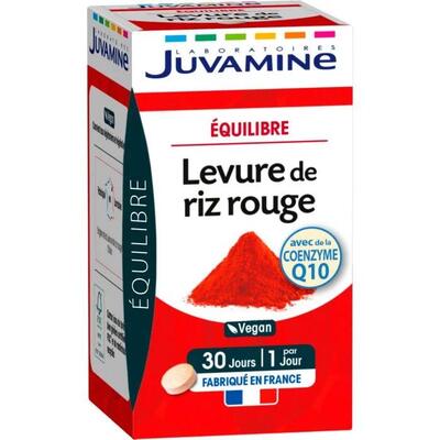 Диетическая добавка Juvamine Баланс Коэнзим Q10 + дрожжи красного риса таблетки №30