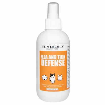 Спрей от паразитов для животных Dr. Mercola Flea and Tick Defense, 237 мл