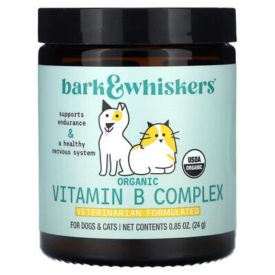 Комплекс вітамінів B для котів та собак Dr. Mercola Organic Vitamin B Complex, 24 г