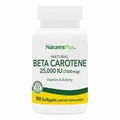 Бета-каротин Nature's Plus Natural Beta Carotene 25000 МО (7500 мкг), 90 капсул