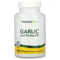 Часник та олія петрушки Nature's Plus Garlic and Parsley Oil, 180 капсул