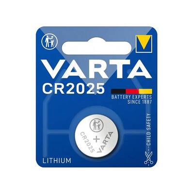 Батарейка Varta CR 2025 літієва, 1 штука