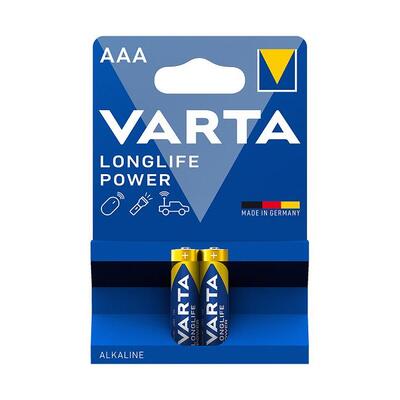 Батарейка Varta Longlife Power AAA лужна, 2 штуки