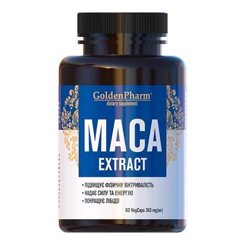 Мака Golden Pharm 343 мг капсулы №60