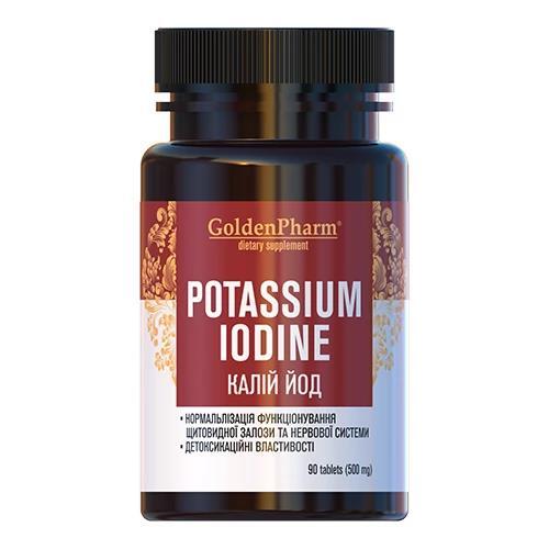 Калий Йод Golden Pharm таблетки №90