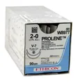 Шовний матеріал хірургічний Prolene W8977 р. USP 2/0, нерозсмоктуючий довжина 90 см, 2 колючо-ріжучі голки 26 мм, 1/2 кола